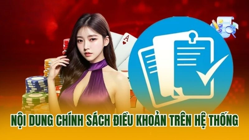 Nội dung chính sách điều khoản trên hệ thống