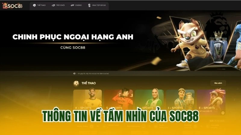 Thông tin về tầm nhìn của Soc88