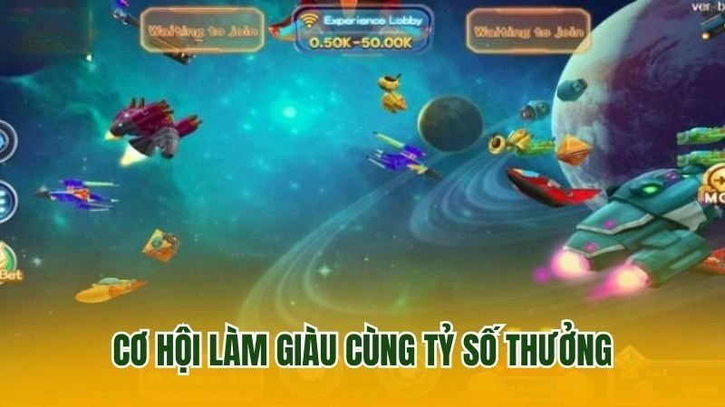 Cơ hội làm giàu cùng tỷ số thưởng