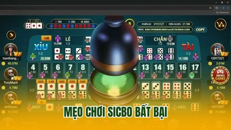 Mẹo chơi sicbo bất bại